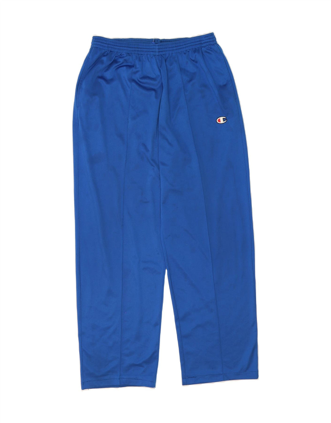 CHAMPION Mens Tracksuit Trousers XL Blue Polyester Vintage Champion and Second-Hand Champion from Messina Hembry 