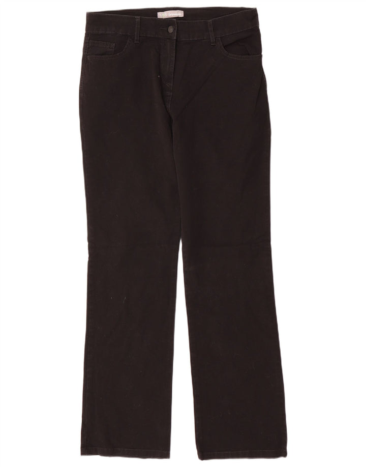 Jeans retos femininos MARKS & SPENCER W32 L30 preto