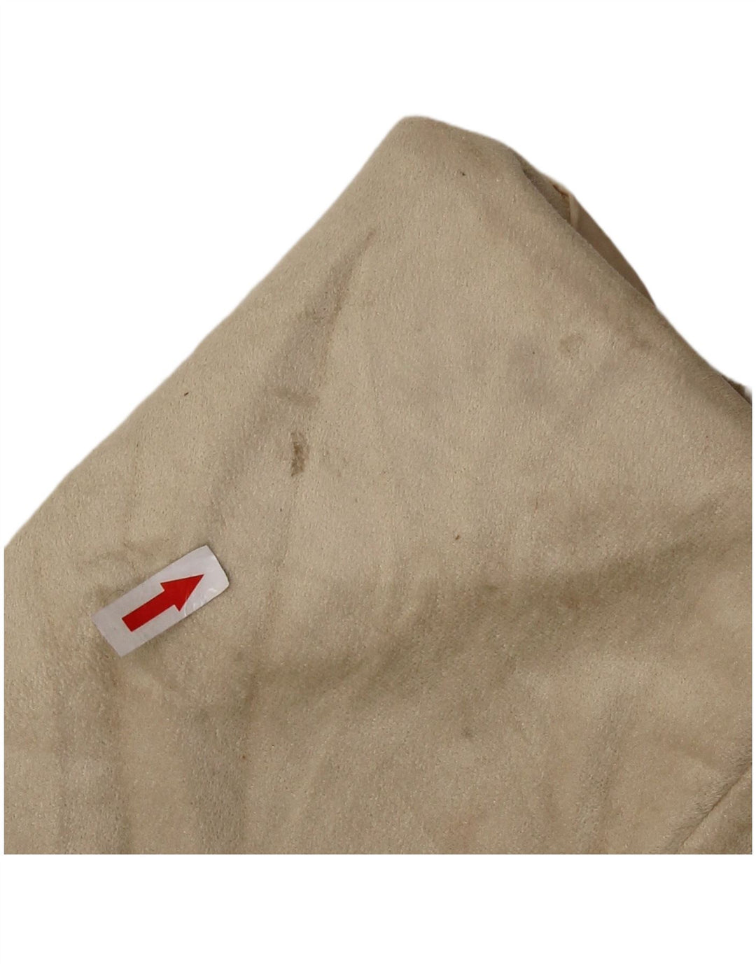 Jaqueta blazer feminina CALVIN KLEIN com 3 botões Reino Unido 16 grande poliéster bege