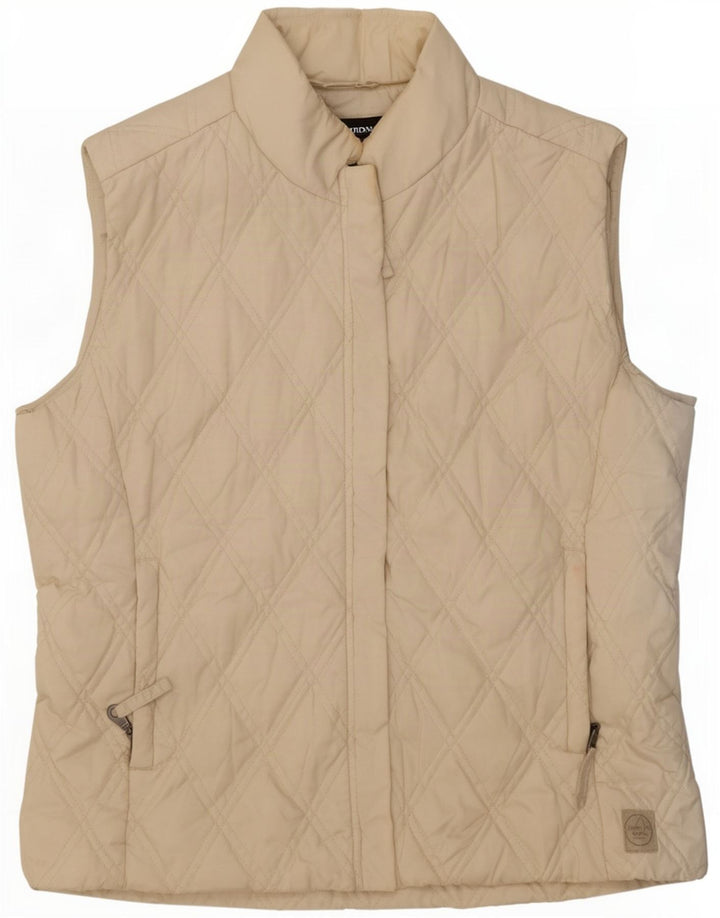 Jaqueta acolchoada feminina Murphy & Nye UK 14 médio branco