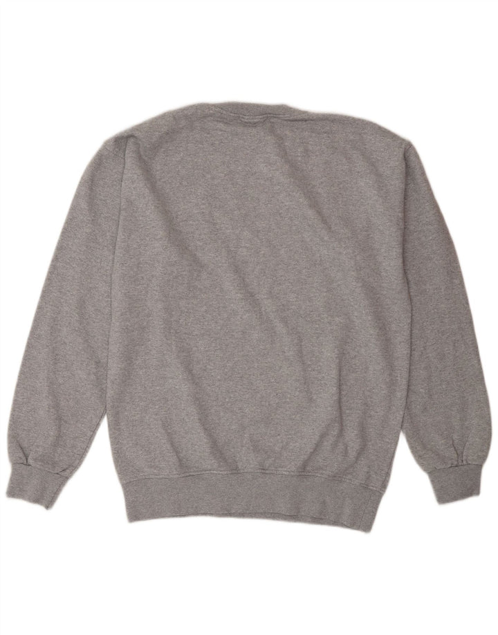 Coast Mens Tokyo Graphic Moletom Jumper Pequeno Algodão Salpicado Cinza
