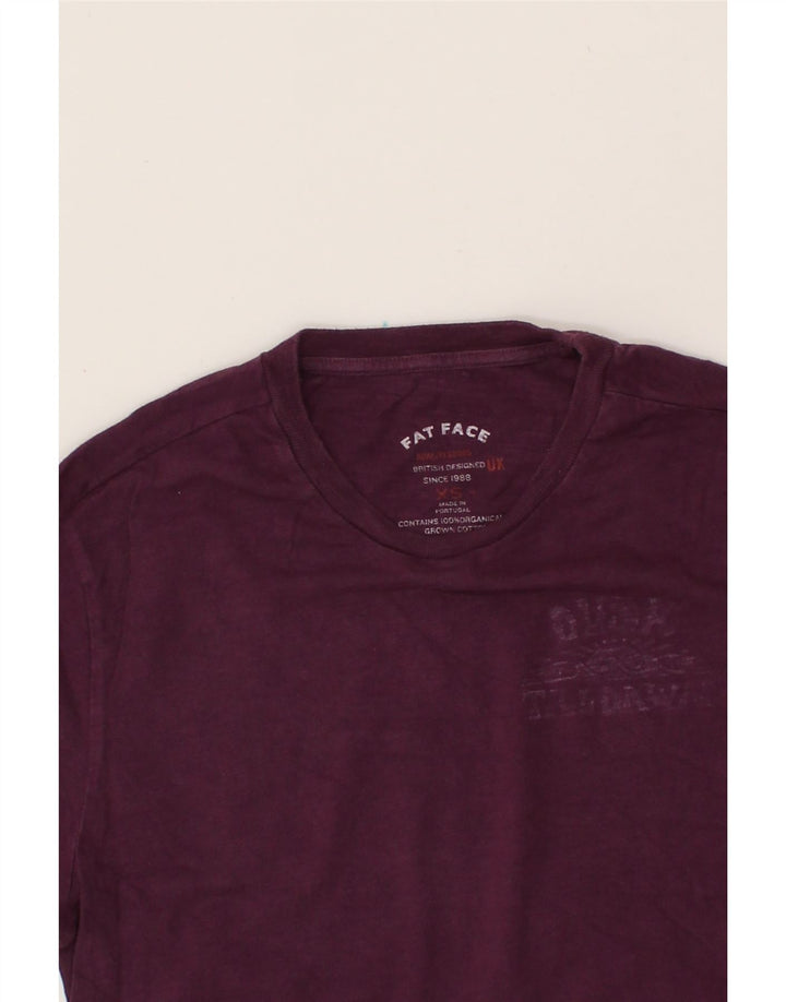FAT FACE Mens T-Shirt Top XS Purple Cotton Vintage Fat Face and Second-Hand Fat Face from Messina Hembry 