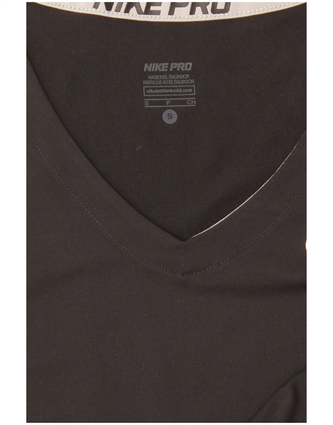 Camiseta Nike Feminina Dri Fit Top UK 8 Pequena Preta