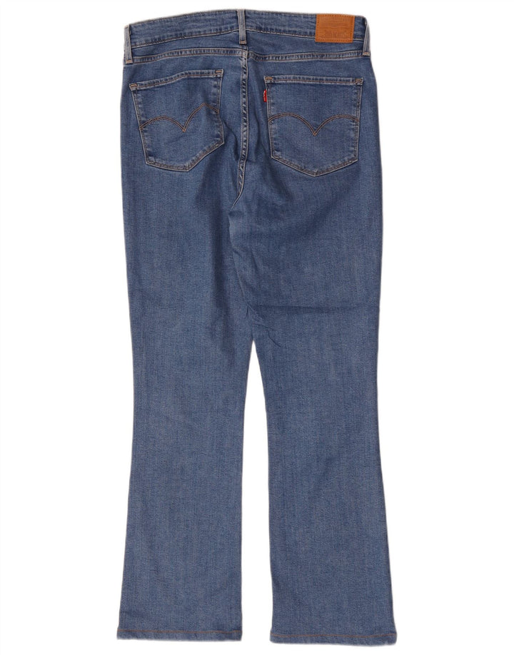 Calça jeans feminina Levi's 725 High Rise Bootcut W32 L30 azul algodão