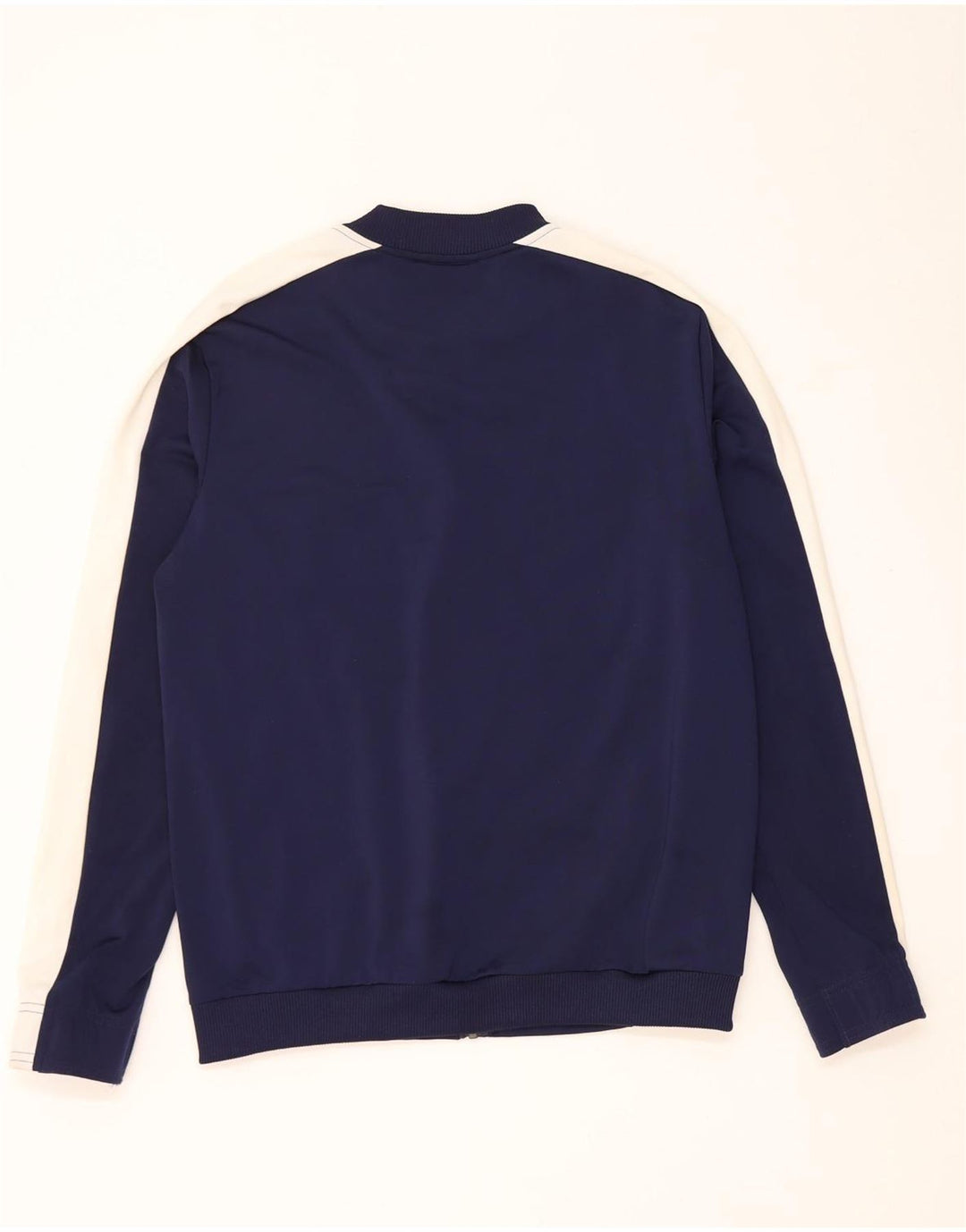 Puma Mens Treino Top Jaqueta Pequena Azul Marinho Colourblock Poliéster