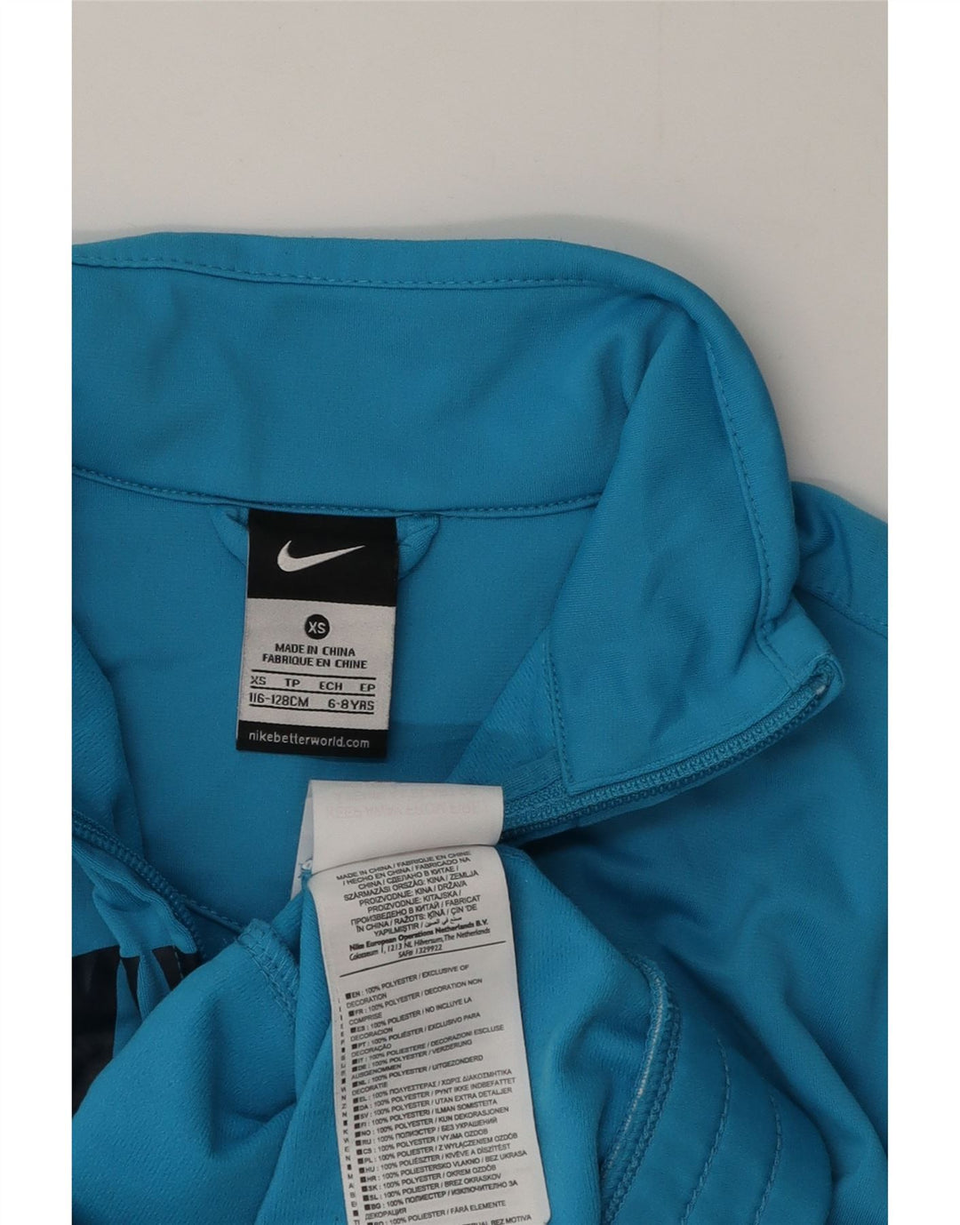 Jaqueta Nike Boys Graphic Tracksuit Top 6-7 Anos XS Azul Poliéster