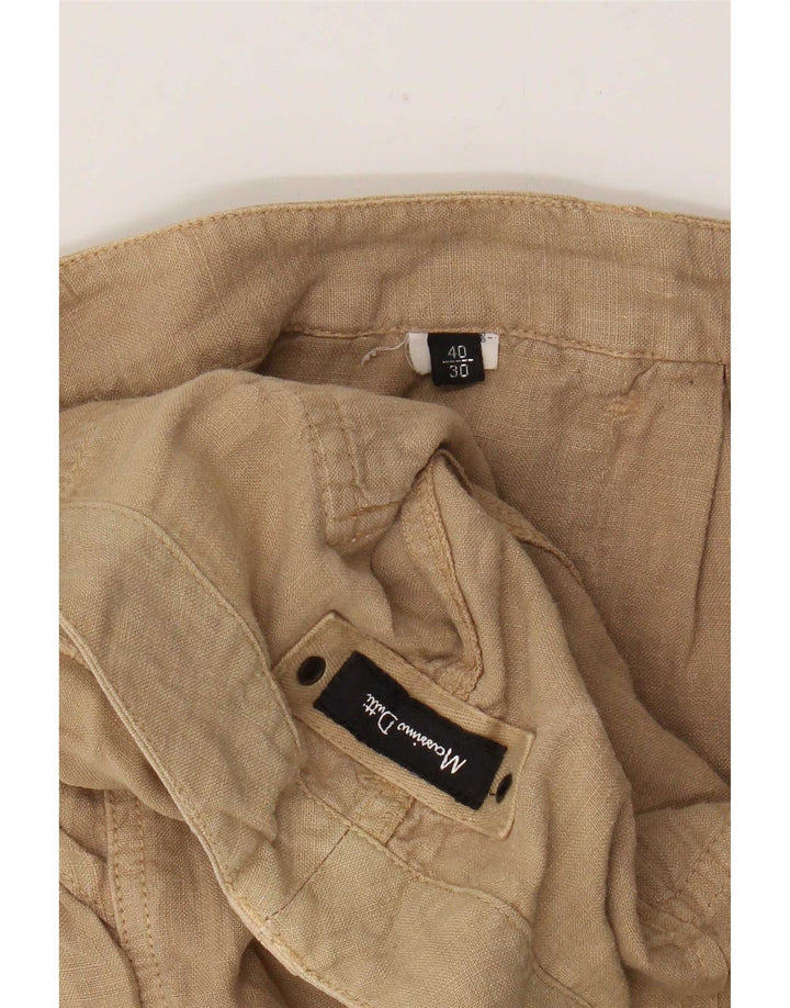 Minissaia feminina Massimo Dutti média W30 bege