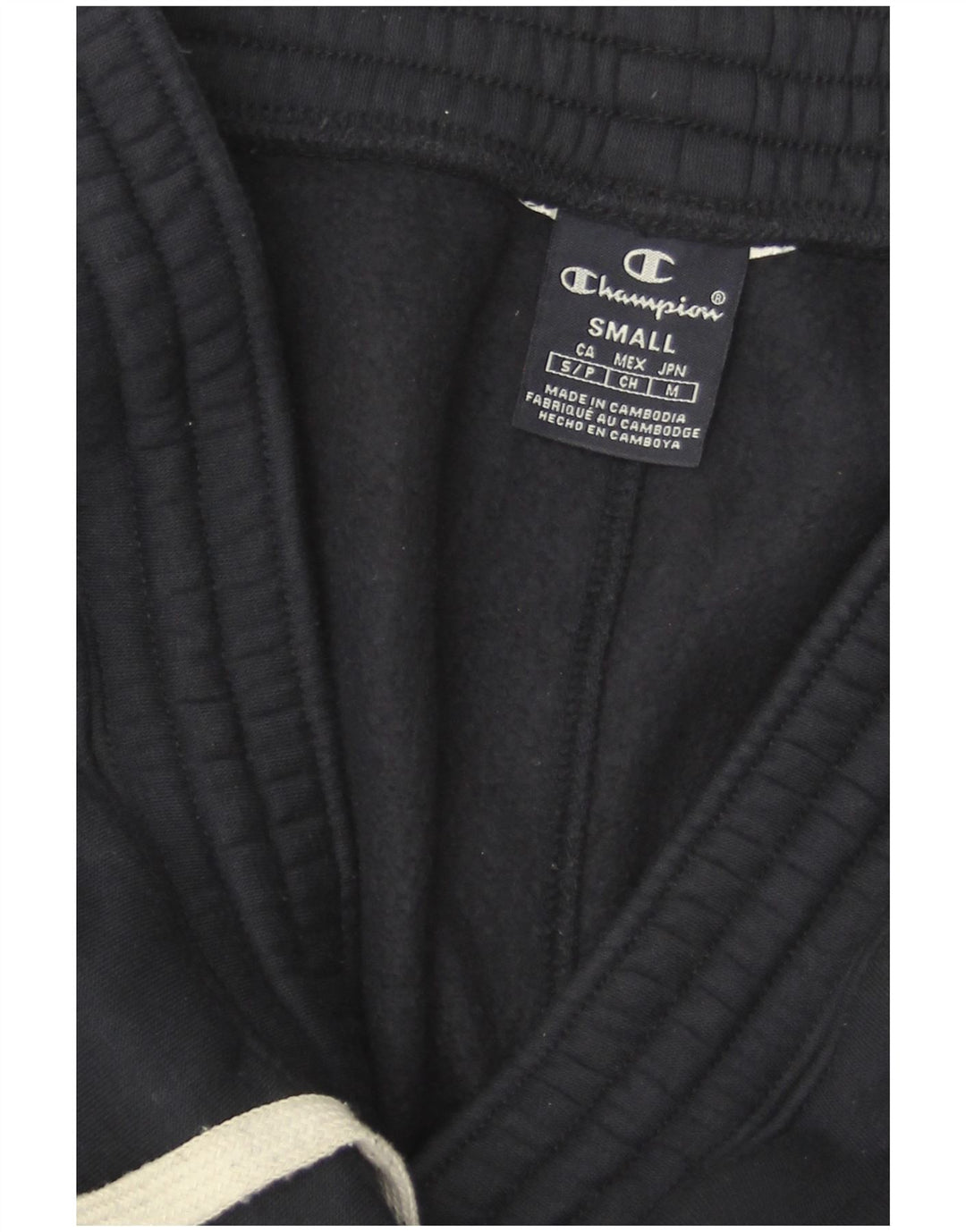 Calça de treino masculina CHAMPION joggers pequena azul marinho