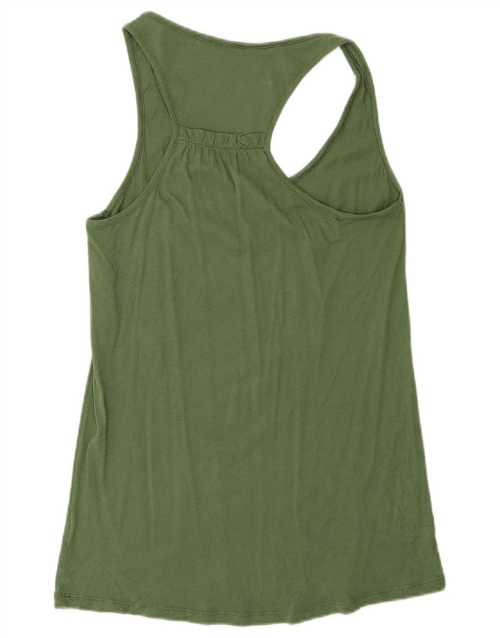 Colete feminino Benetton UK 6 XS verde