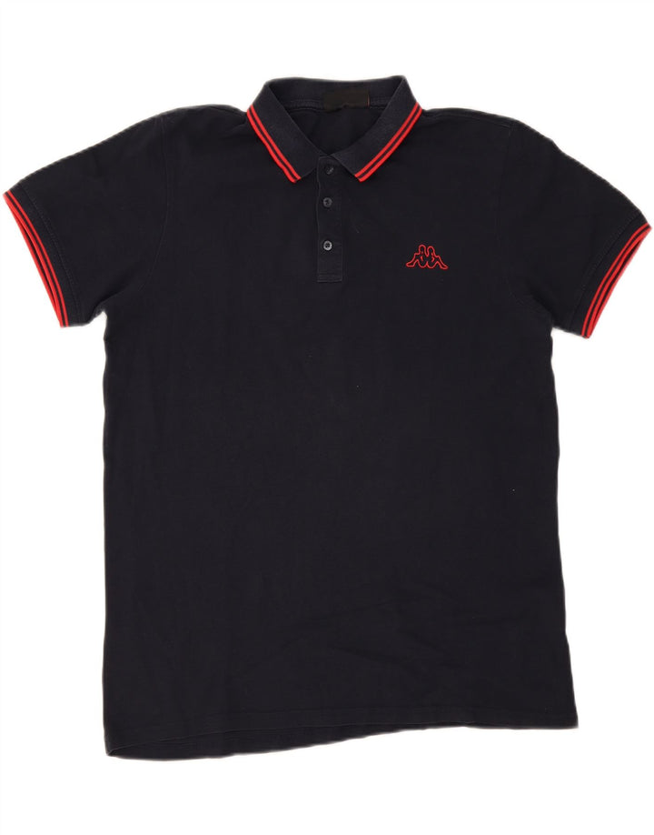 Camisa polo masculina Kappa XL azul marinho listrada
