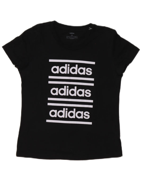 Camiseta Adidas Feminina Gráfica Top UK 12/14 Médio Preto