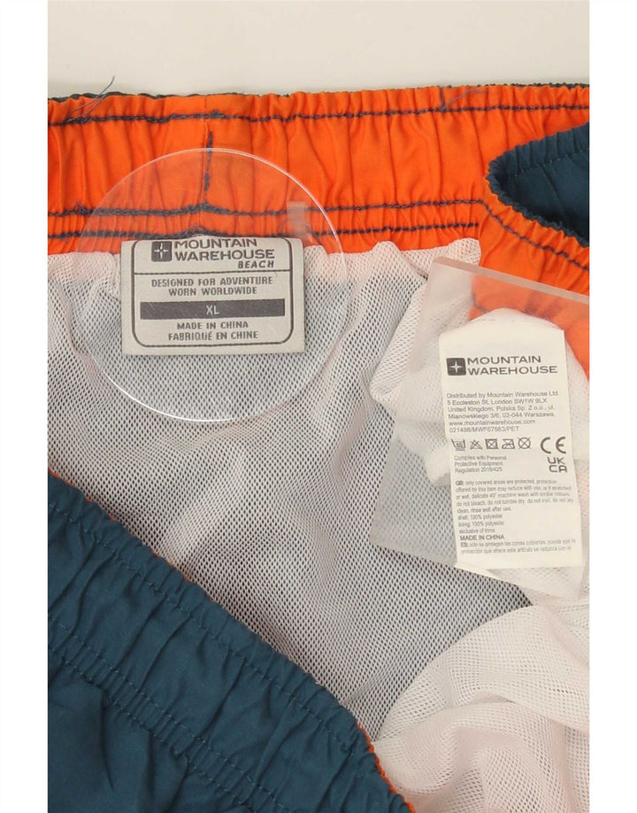 Shorts de natação masculino Mountain Warehouse poliéster verde XL