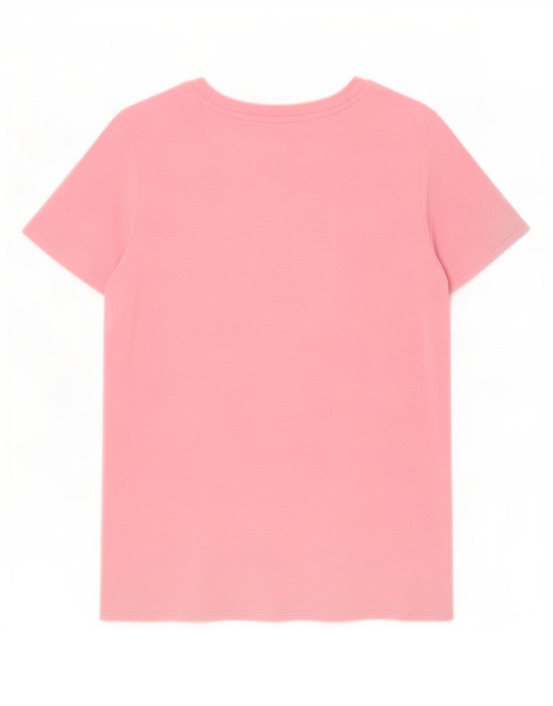 Camiseta feminina Gap UK 10 pequena rayon rosa
