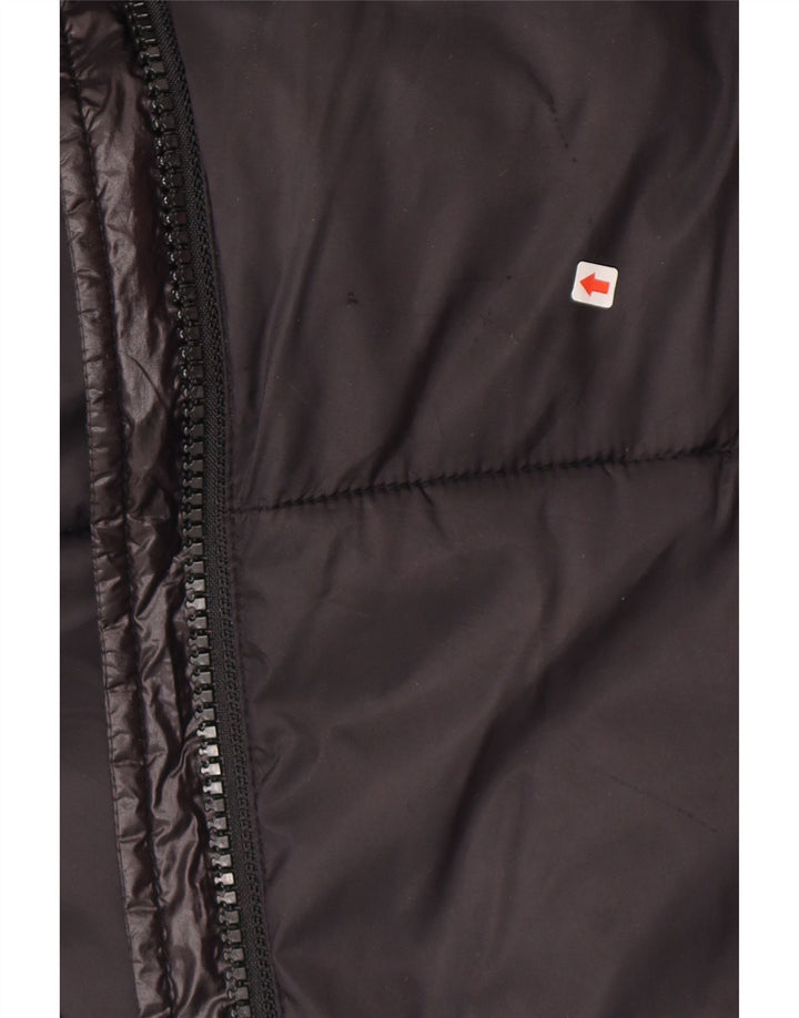 Jaqueta masculina Fila Loose Fit acolchoada UK 36 pequena preta nylon