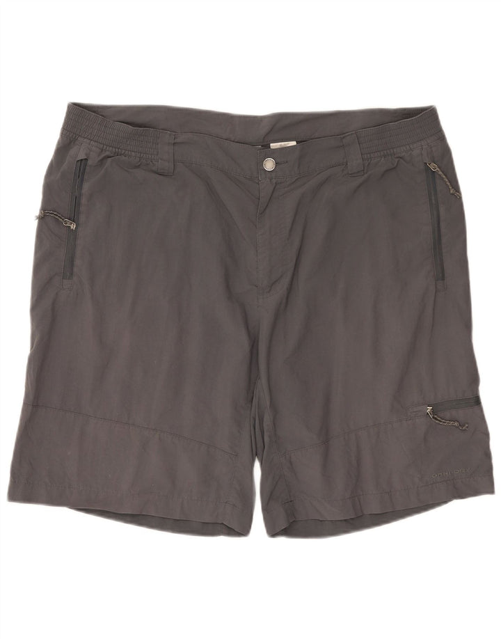 Shorts Columbia Masculino Titanium Cargo XL W40 Cinza Nylon