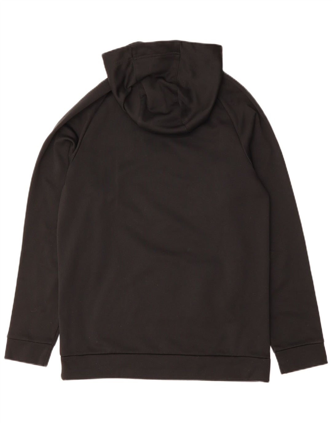 Suéter com capuz gráfico Nike Therma-Fit masculino pequeno poliéster preto