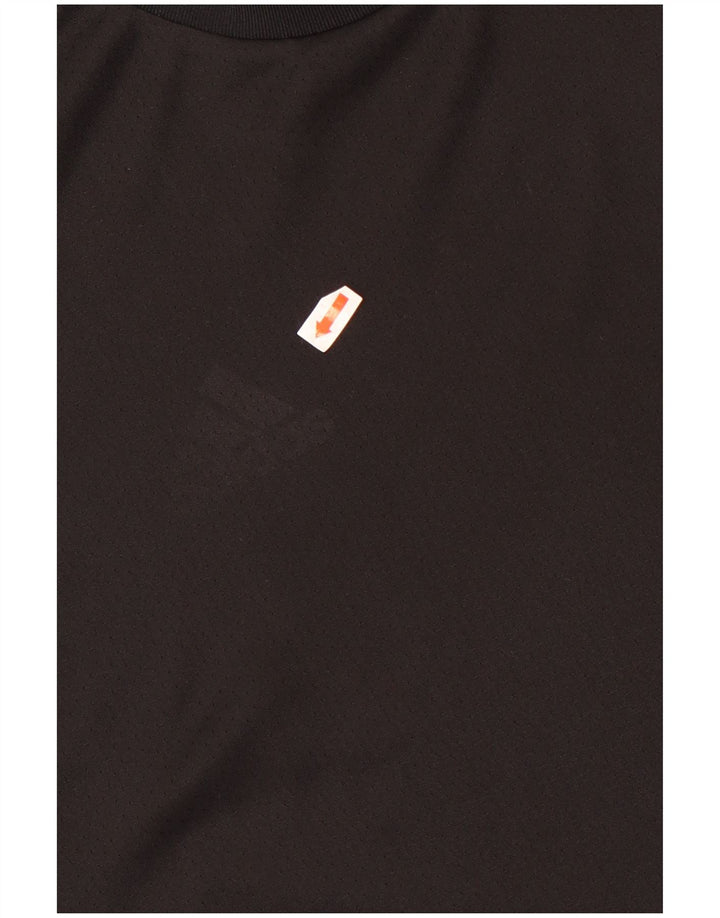 Adidas Mens Aeroready Camiseta Top Médio Poliéster Preto