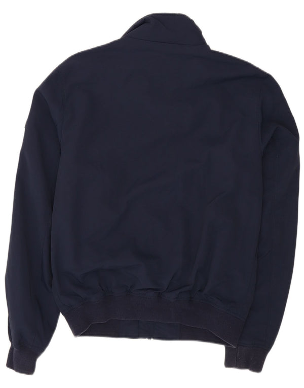 Tommy Hilfiger Mens Bomber Jacket UK 36 Pequeno Azul Marinho Poliamida