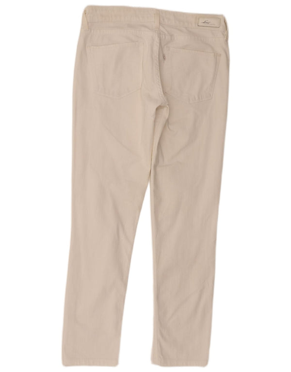 Calça jeans feminina Levi's Demi Curve Skinny W29 L30 algodão branco