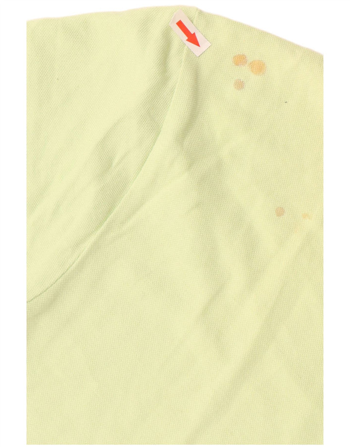 Camisa polo masculina Kappa XL algodão amarelo