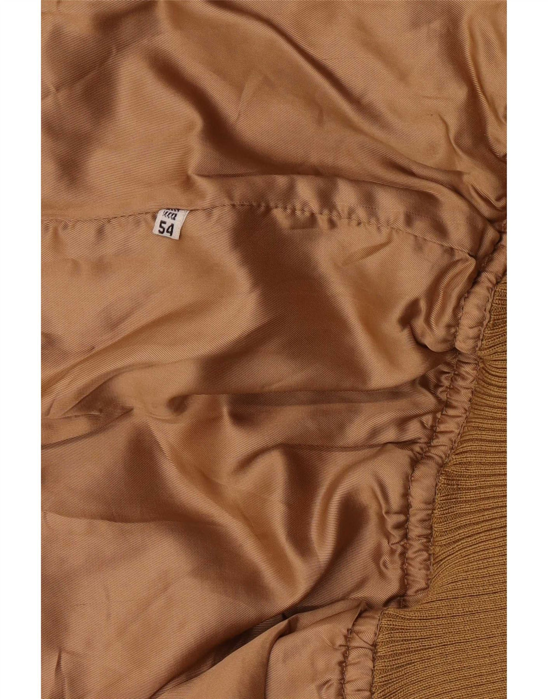 Jaqueta bomber masculina vintage de camurça IT 54 2XL marrom retrô