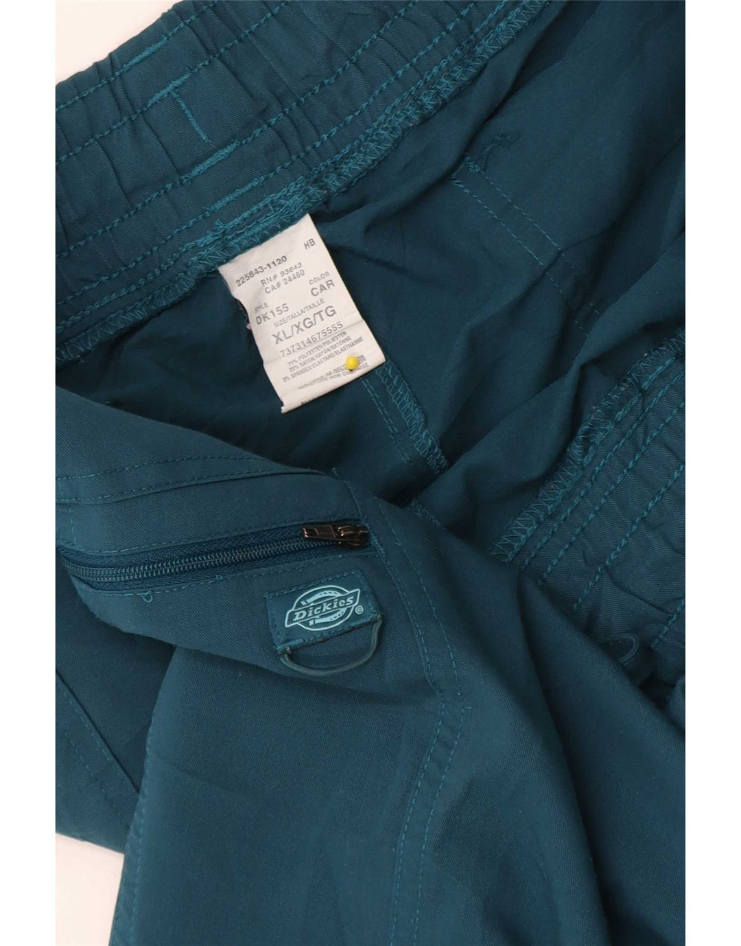 Calça Dickies feminina joggers cargo XL W38 L26 azul poliéster
