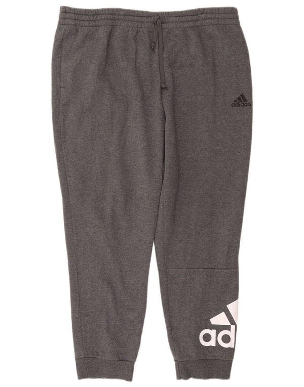 Adidas Mens Graphic Calças de treino Joggers 2XL Cinza Poliéster