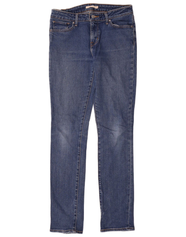 Calça jeans feminina Levi's 712 Slim W29 L32 azul algodão