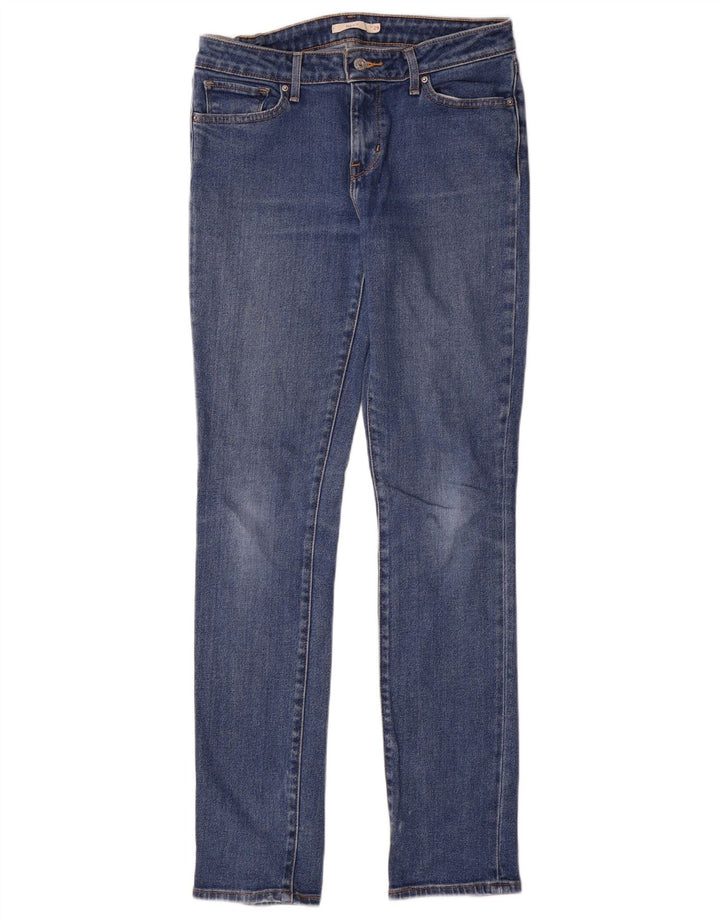Calça jeans feminina Levi's 712 Slim W29 L32 azul algodão