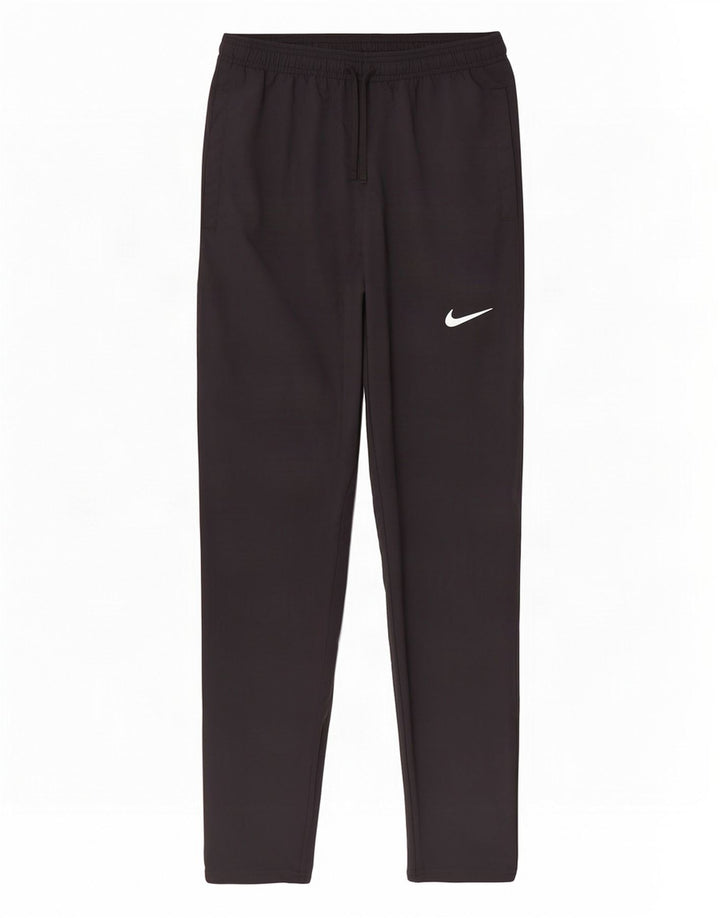Calça de treino feminina Nike Dri Fit UK 14 poliéster preto médio