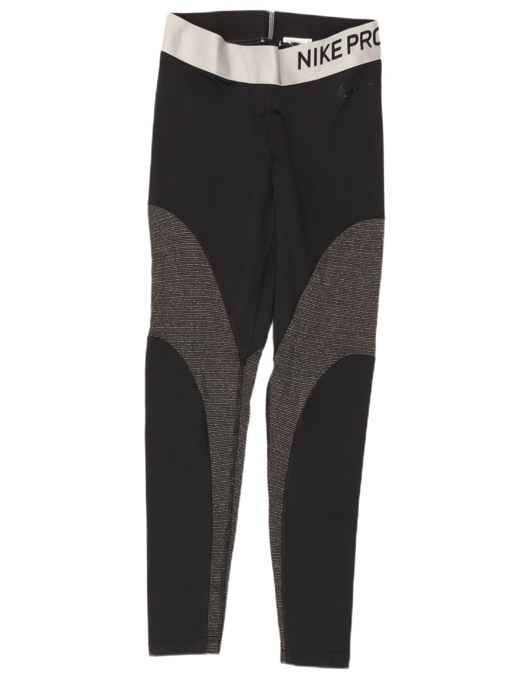 Leggings Nike Dri Fit Graphic UK 12 Médio Preto Colorblock