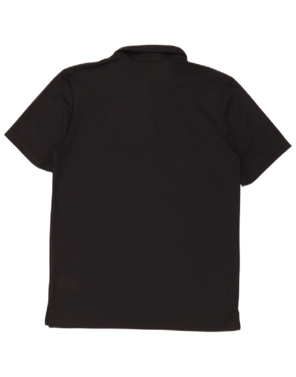 Polo Adidas Menino Climalite 13-14 Anos Preto Poliéster