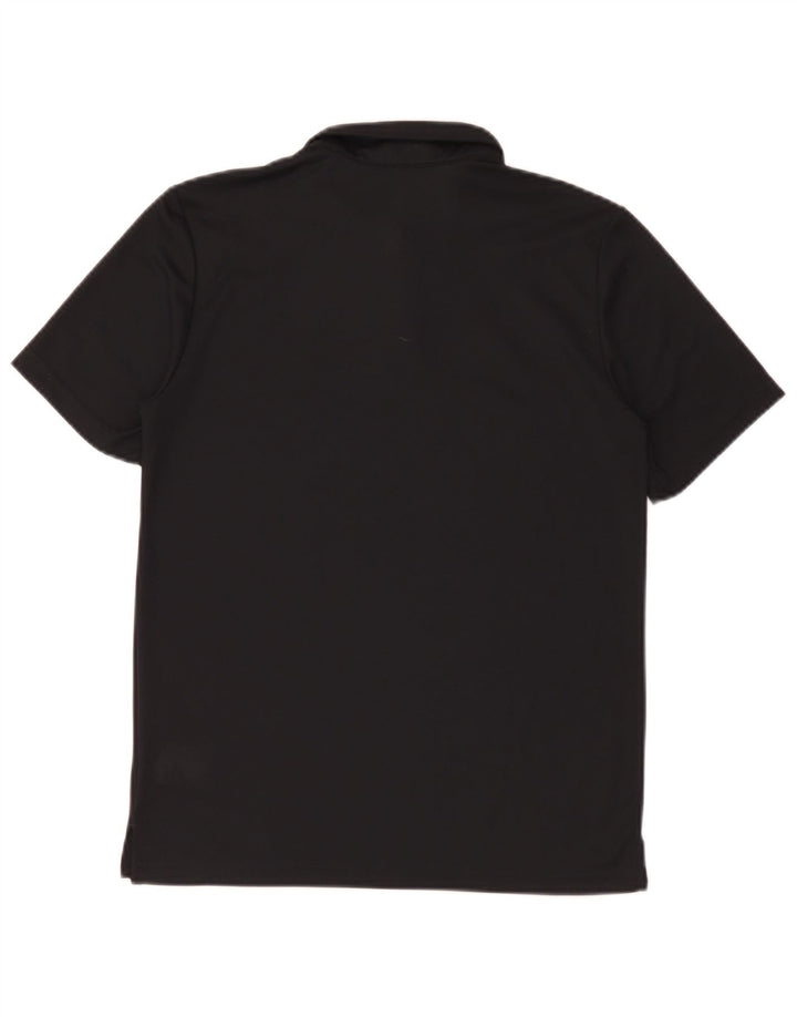 Polo Adidas Menino Climalite 13-14 Anos Preto Poliéster