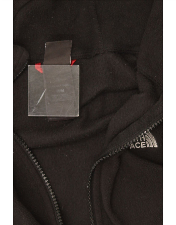 Jaqueta de lã com capuz feminina The North Face UK 12 poliéster preto médio