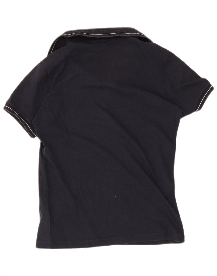 Camisa polo feminina Refrigiwear UK 14 grande azul marinho