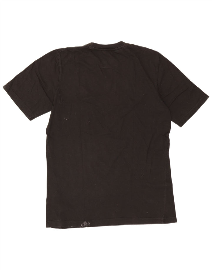 Camiseta masculina Kappa Top grande algodão preto