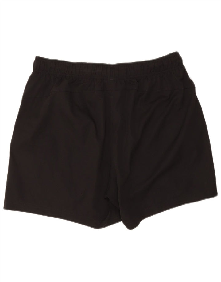 Shorts esportivos masculinos Puma grande poliéster preto