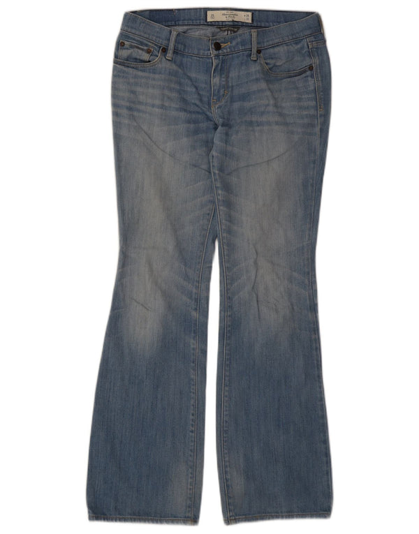 Calça jeans feminina Abercrombie & Fitch US 2 XS W26 L31 azul algodão