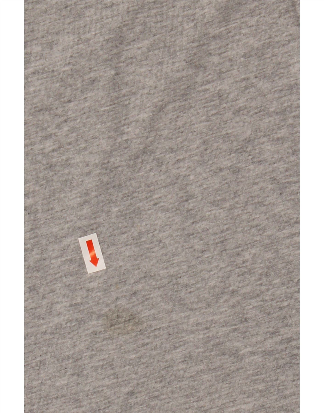 Camiseta masculina Tommy Hilfiger com estampa gráfica pequena de algodão cinza