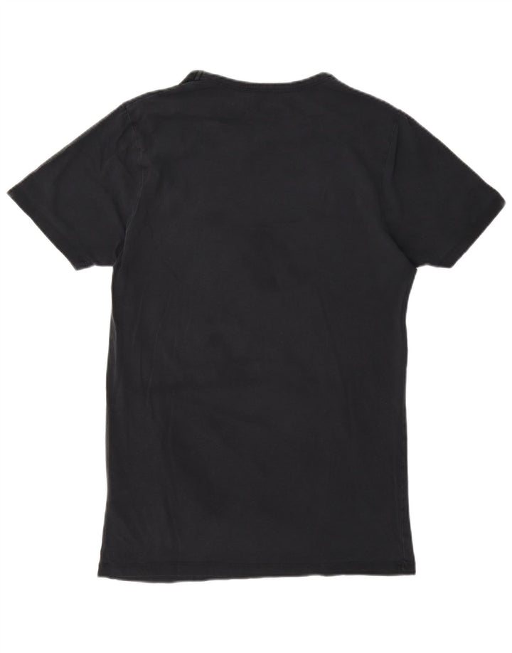 Camiseta masculina Jack & Jones Top médio algodão azul marinho