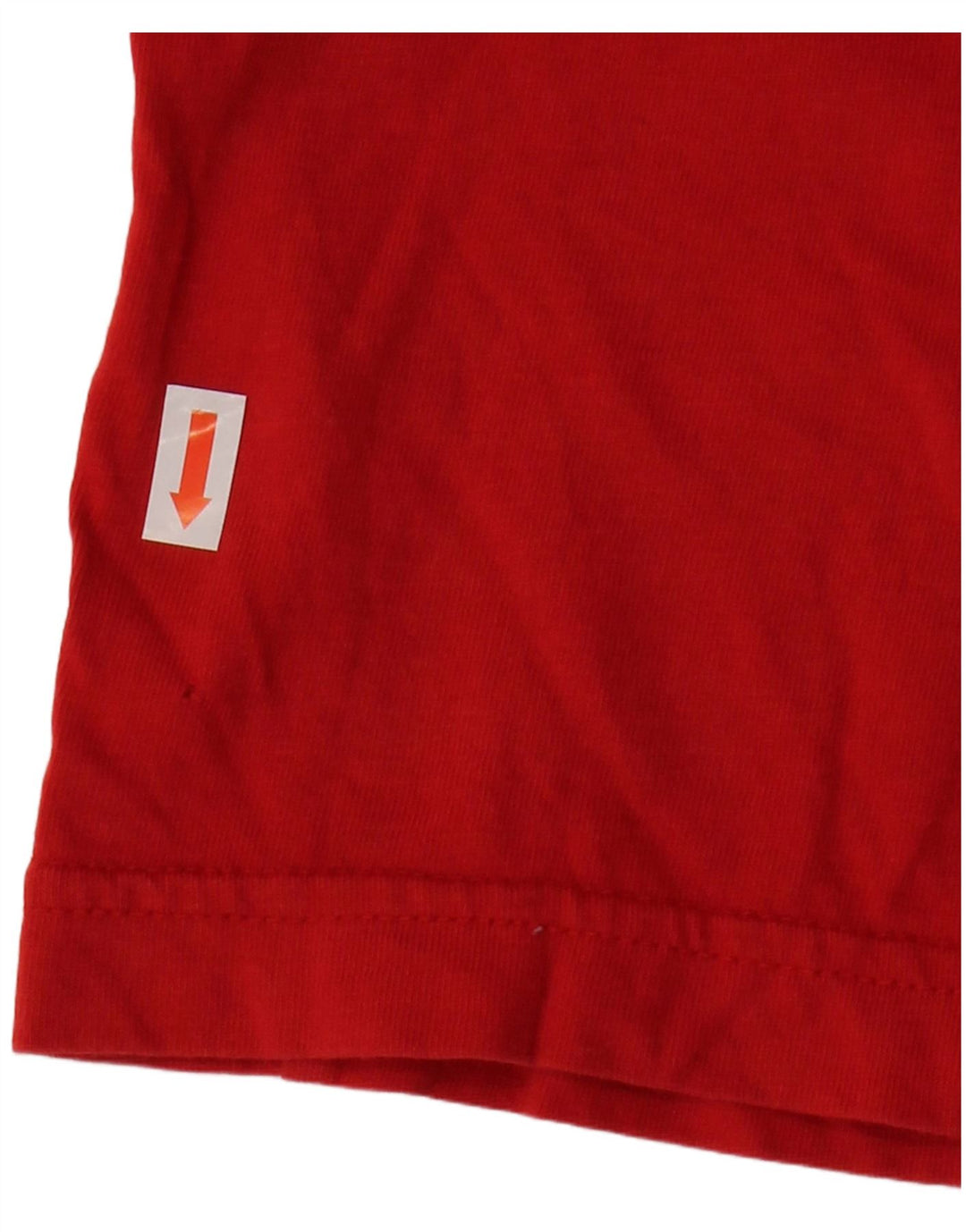 ADIDAS Mens Graphic T-Shirt Top Médio Algodão Vermelho