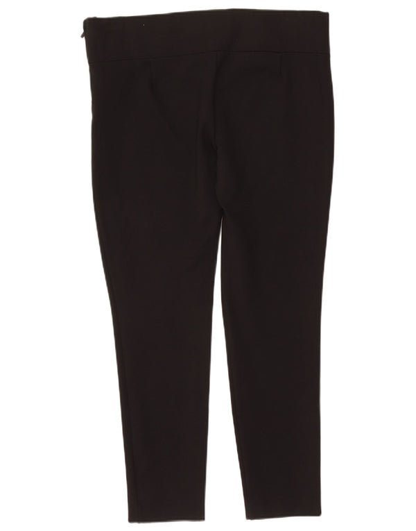 Zara Calça feminina casual slim XL W32 L28 preta