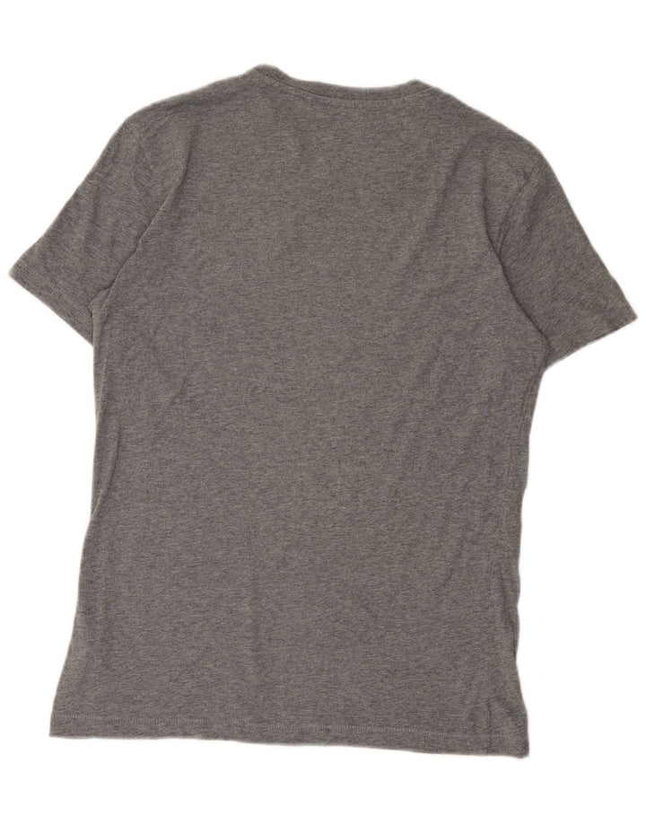 Camiseta masculina Diesel Top pequeno algodão cinza