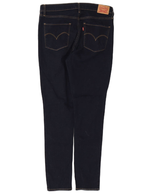 Calça jeans feminina Levi's 721 High Rise Skinny W32 L30 azul marinho algodão