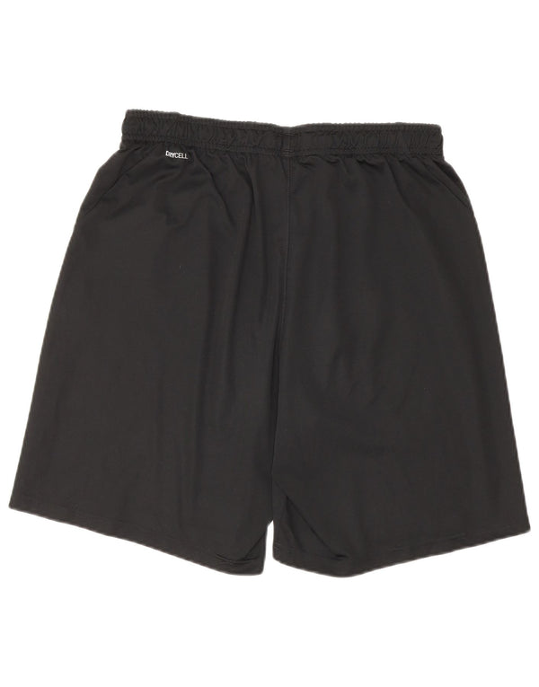 Shorts esportivos masculinos Puma médio preto