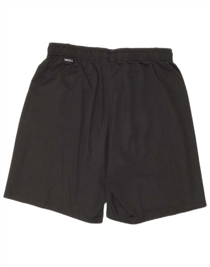 Shorts esportivos masculinos Puma médio preto