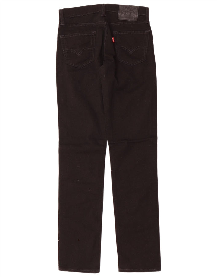 LEVI'S Masculino 511 Slim Jeans W30 L34 Algodão Preto