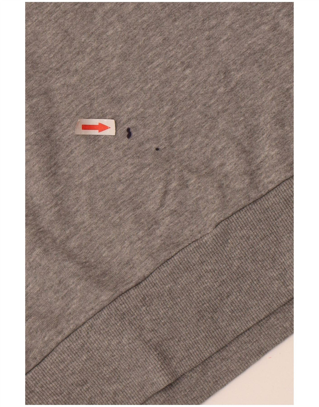 Jack & Jones moletom com capuz masculino, algodão manchado cinza médio