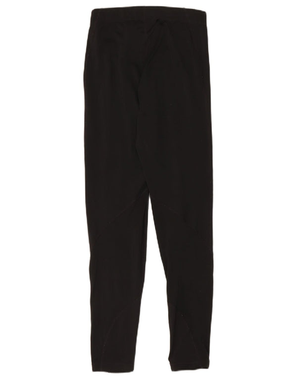 Leggings Nike Womens Slim Fit UK 14 Médio Preto Poliéster Esportes