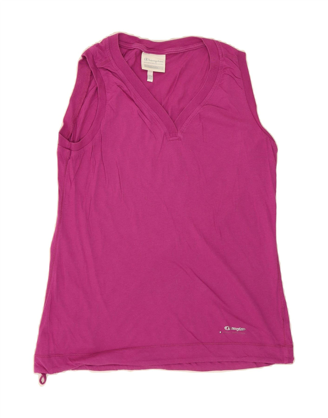 CHAMPION Girls Vest Top 13-14 Years XL Purple Cotton Vintage Champion and Second-Hand Champion from Messina Hembry 